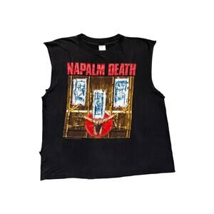 1991 napalm death manipulation vintage tee